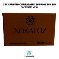 3 Ply Printed Corrugated E-Commerce Shipping Box Small