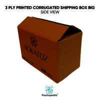 3 Ply Printed Corrugated E-Commerce Shipping Box Small