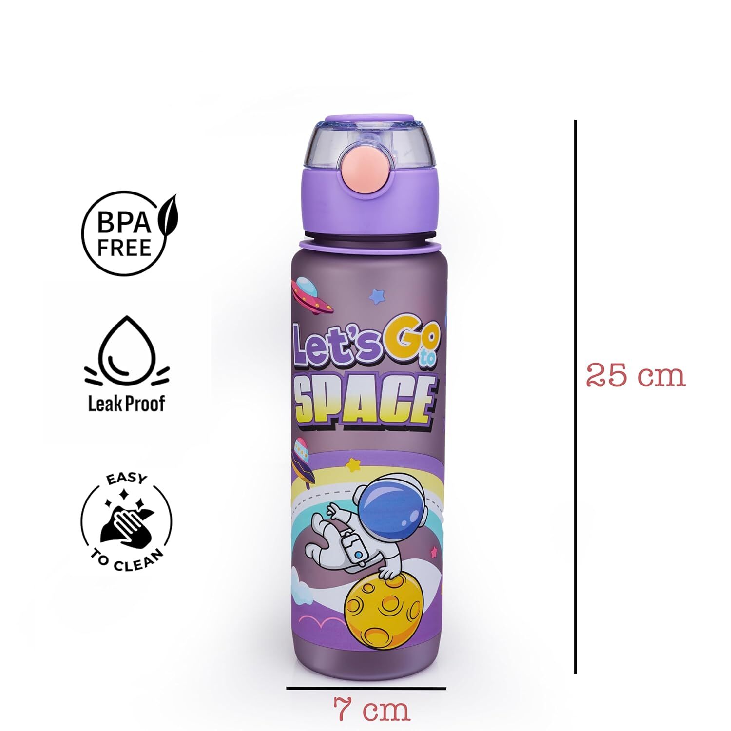 CHERRYBOX KIDS SPACE SIPPER WATER BOTTEL