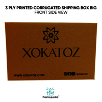 3 Ply Printed Corrugated E-Commerce Shipping Box Small