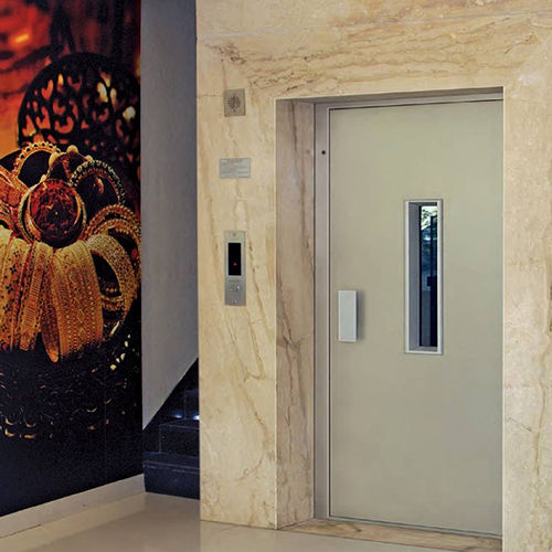 Ms Swing Door Manual Lift With Vision Panels - Material: Steel