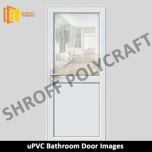 Upvc Bathroom Door - Color: White