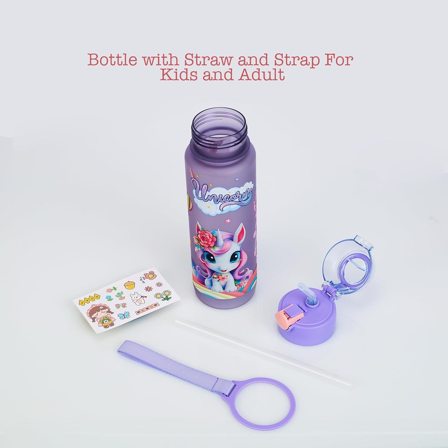 CHERRYBOX KIDS UNICORN SIPPER WATER BOTTEL
