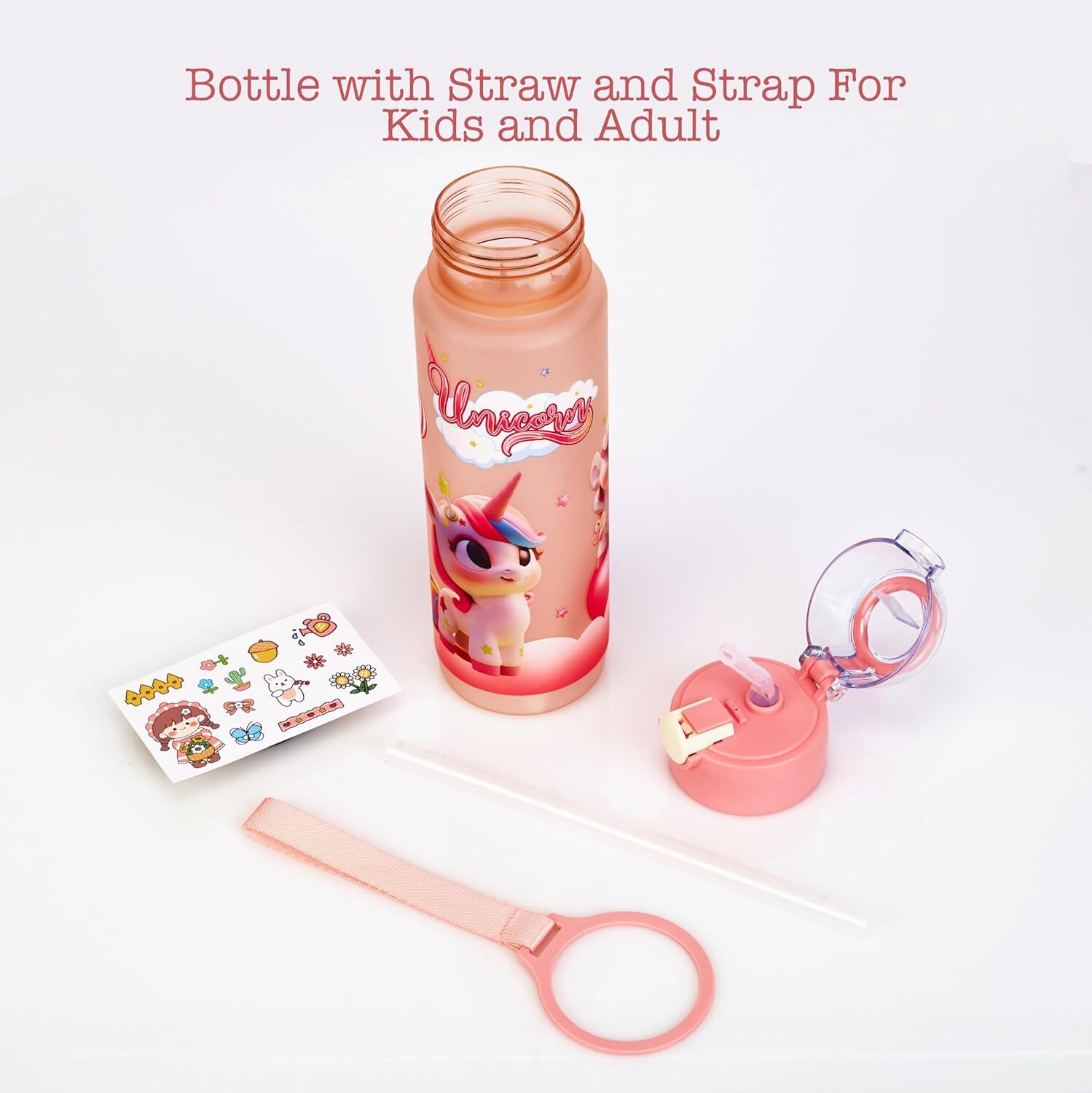 CHERRYBOX KIDS UNICORN SIPPER WATER BOTTEL