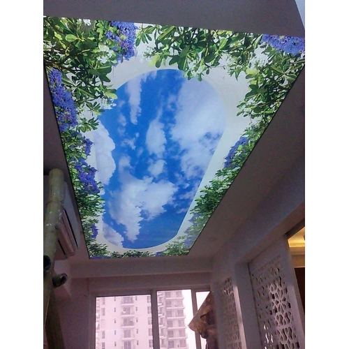 3d Sky Cloud Stretch Ceiling