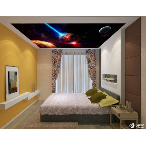 Smooth Finish 3D Stretch Ceiling