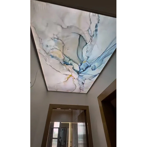 Aqua Stretch Ceiling