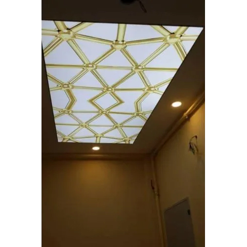 Abstract and Geomatric Stretch Ceiling Service