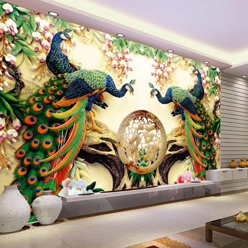 Custom 3D PVC Wallpaper