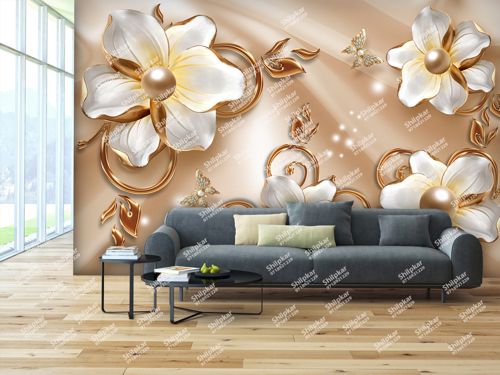 3D Customized PVC Wallpaper