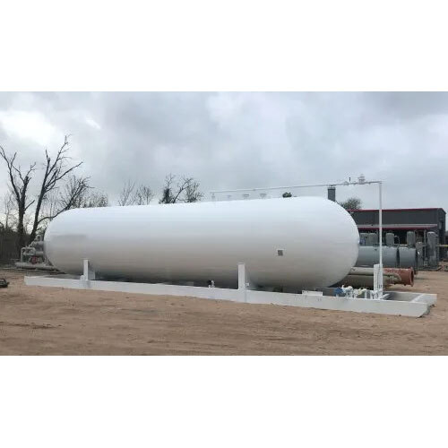 Liquid Co2 Storage Tank - Color: Silver