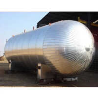 Liquid Co2 Storage Tank - Color: Silver