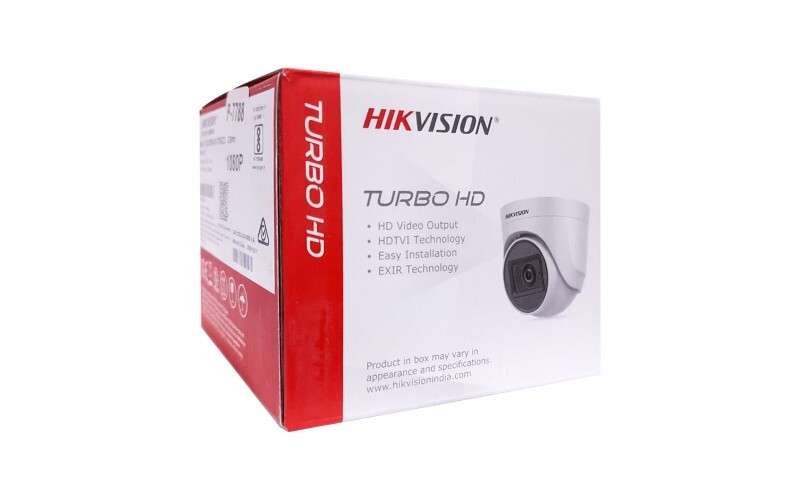 Hikvision 2mp Hd Indoor Dome Camera - Plastic Housing, 2 Megapixel, White Color | True Day/night, Smart Ir Up To 20m, Ideal For Airports And Schools
