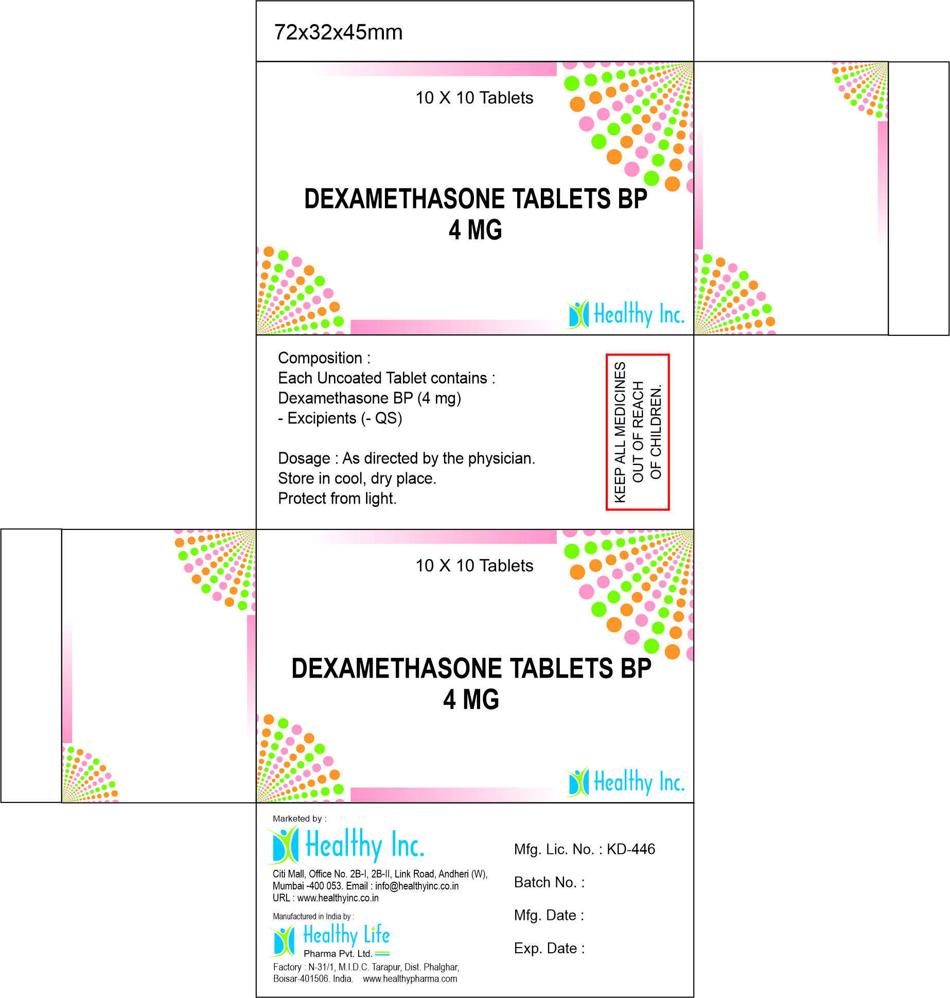 Dexamethasone Tablet 4mg