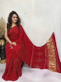 Semi Gaji Tissue Dani Saree