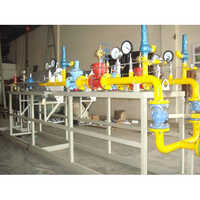 Gas Metering Skid - Color: Yellow