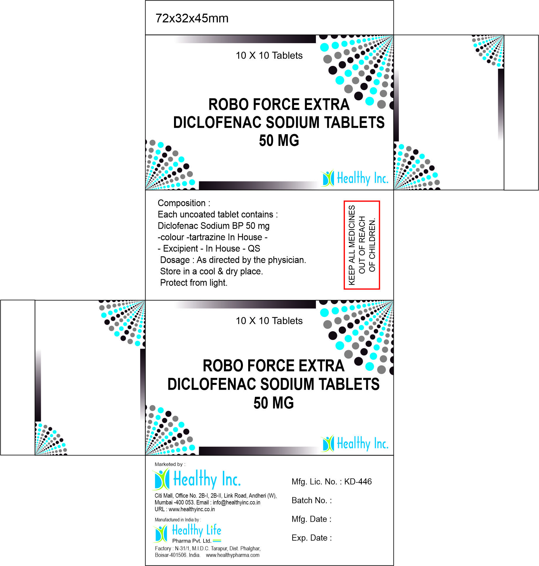 Diclofenac Sodium tablet 50mg