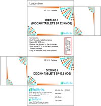 Digoxin tablet 62.5mg