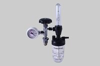 Cdsco Approved Fa Valve With Humidifier - Metal And Glass Build , Portable Design For Hospital Use With Accurate Humidity And Oxygen Regulation