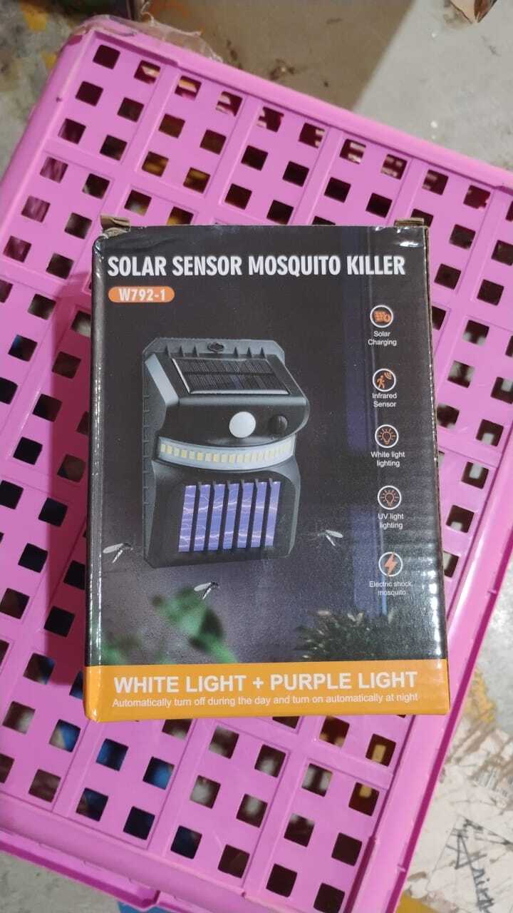 Bug Zapper Outdoor 2 in 1 Solar Mosquito Zapper Lamp