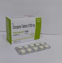 Clozapine Tablet - Antipsychotic Medication For Schizophrenia Treatment | Balances Dopamine And Serotonin Levels In The Brain