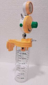 Ward Vaccum Suction - Metal & Glass, Portable | Medical Suction Device For Hospitals