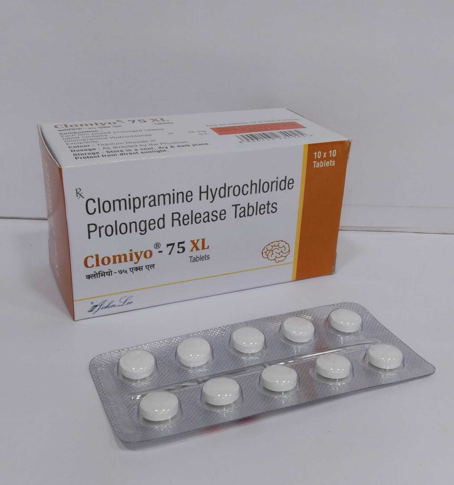 Clomipramine Tablets - Clomipramine Hydrochloride Ip 25mg, 50mg, 75mg | Treats Obsessive-compulsive Disorder (Ocd), Regulates Mood, Oral Administration