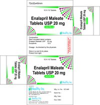 Enalapril tablet 20mg