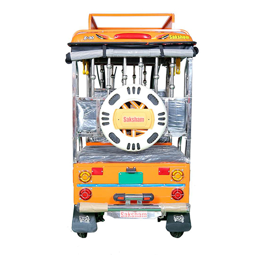 E Rickshaw E30 - Open Body Type, 6-seater Electric Drive | Eco-friendly Battery Powered Transport Solution