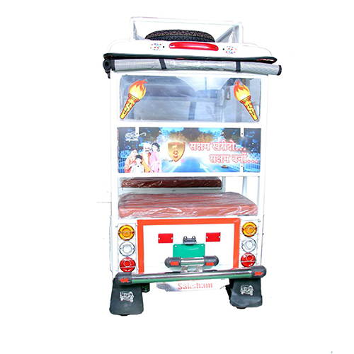 E Rickshaw E30 - Open Body Type, 6-seater Electric Drive | Eco-friendly Battery Powered Transport Solution