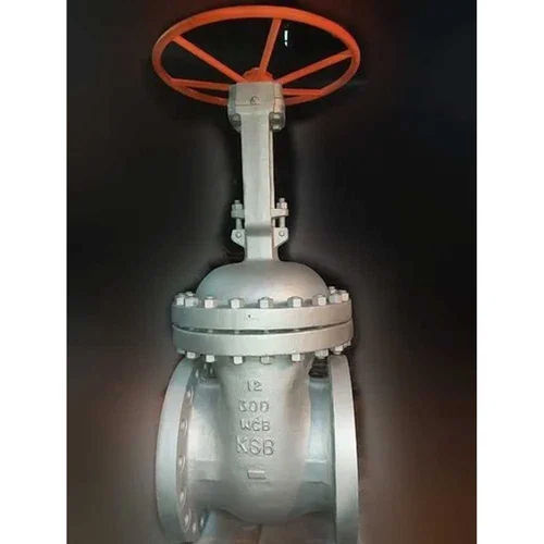 Ks-B Flanged End Gate Valve - Color: Silver