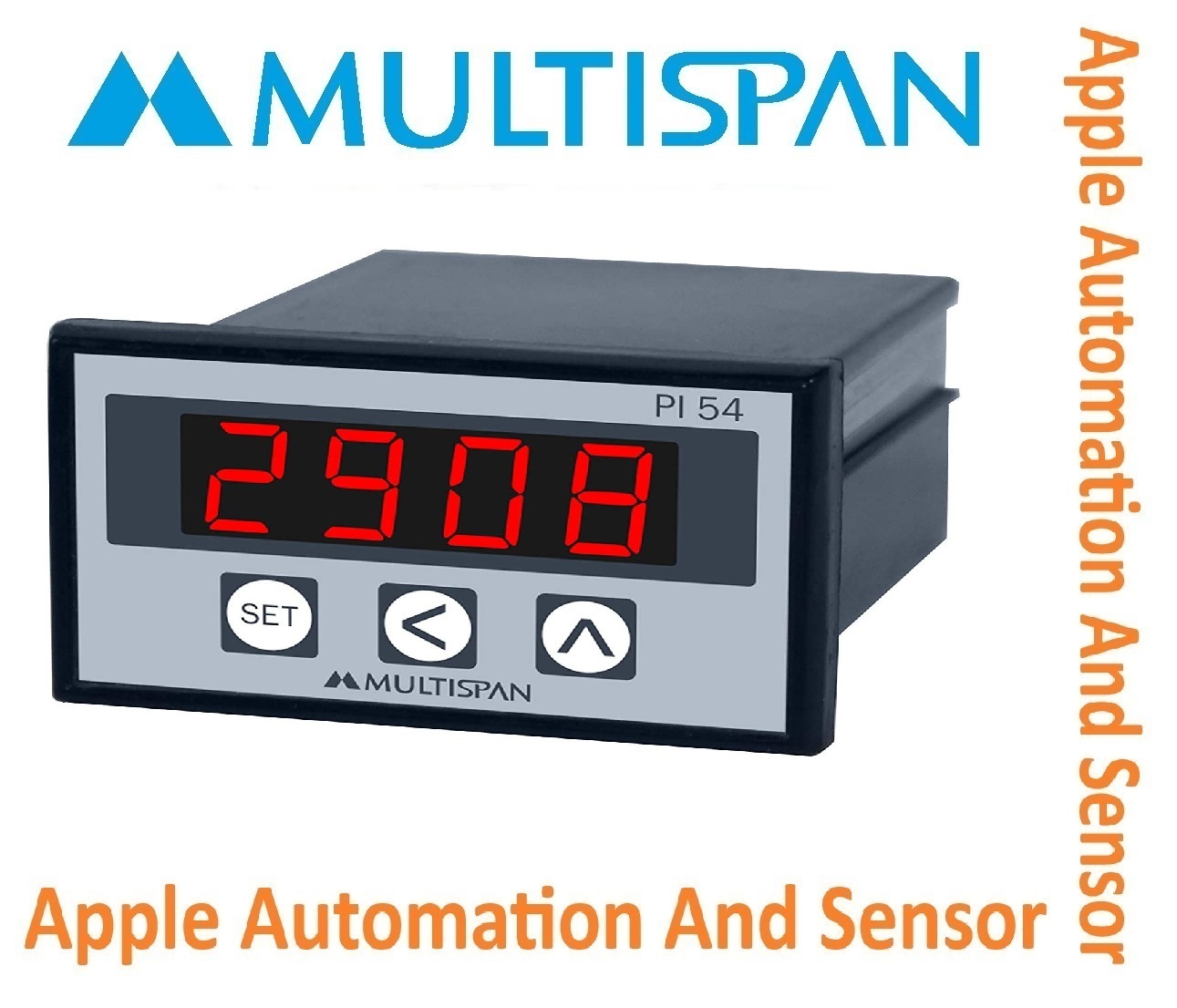 Pi-11 Multispan Process Indicator - Double Display Universal Input Pid Controller, 4+4 Digit, Dual Relay Outputs | 1-year Warranty, Multiple Model Support