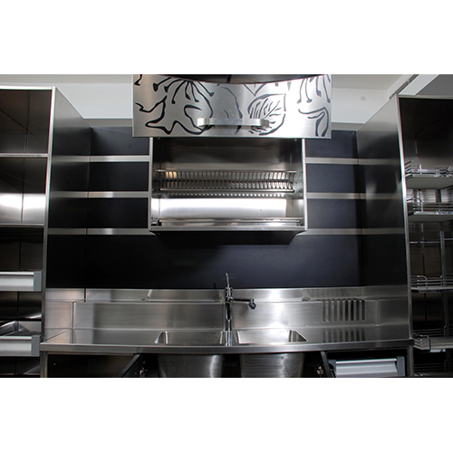 Stainless Steel Modular Kitchen - Feature: Washable