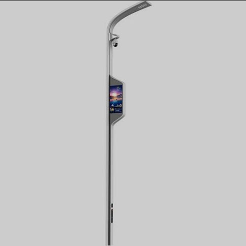 Smart Wi-Fi Lighting Pole - Color: Silver