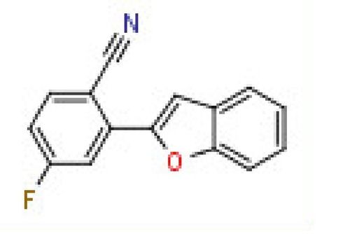 2-(Benzofuran-2-yl) -4-fluorobenzonitrile