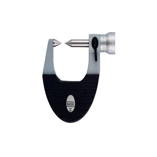 Baker Point External Micrometer - Color: Silver & Black
