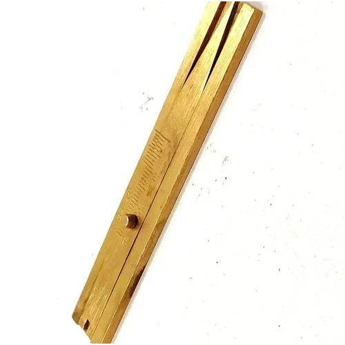 AGT-5565 Ozar Brass Tyre Tread Profile Depth Gauge