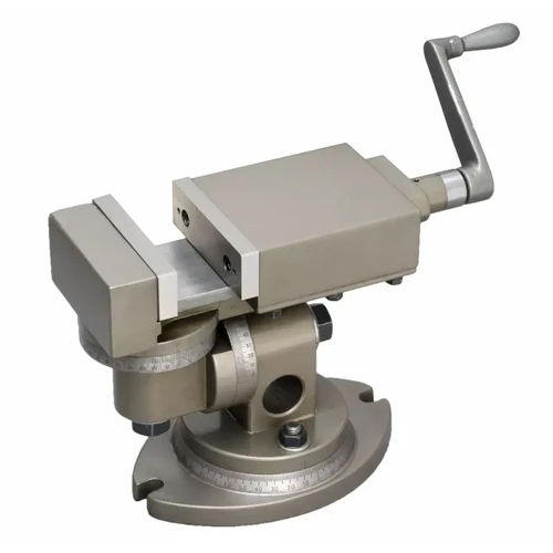 Avm-1447 Ozar Precision Milling Machine Vice Swivel - Color: Silver