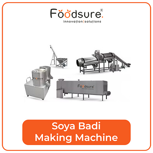 Soya Badi Making Machine - Capacity: 500 Kg/hr