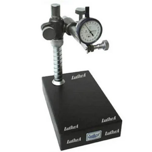 Luthra Granite Dial Comparator Stand - Color: Silver