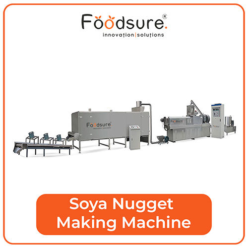 Soya Nugget Making Machine - Feature: High Efficiency