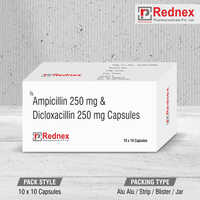 Ampicillin 250 mg And Dicloxacillin 250 mg Capsules