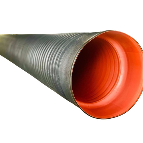 600mm Dwc Hdpe Sewerage Pipe - Color: Black And Orange