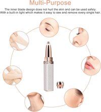 2 in 1 Electric Eyebrow Hair Remover