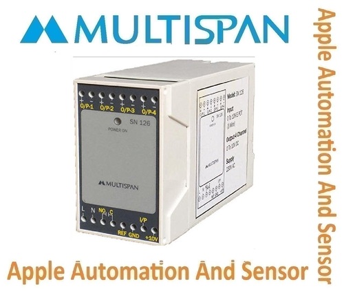 Sn-126 -6 Multispan Synchronizer Unit - Double Display, Universal Input Pid Controller, Double Relay (4+4 Digit), 1-year Warranty
