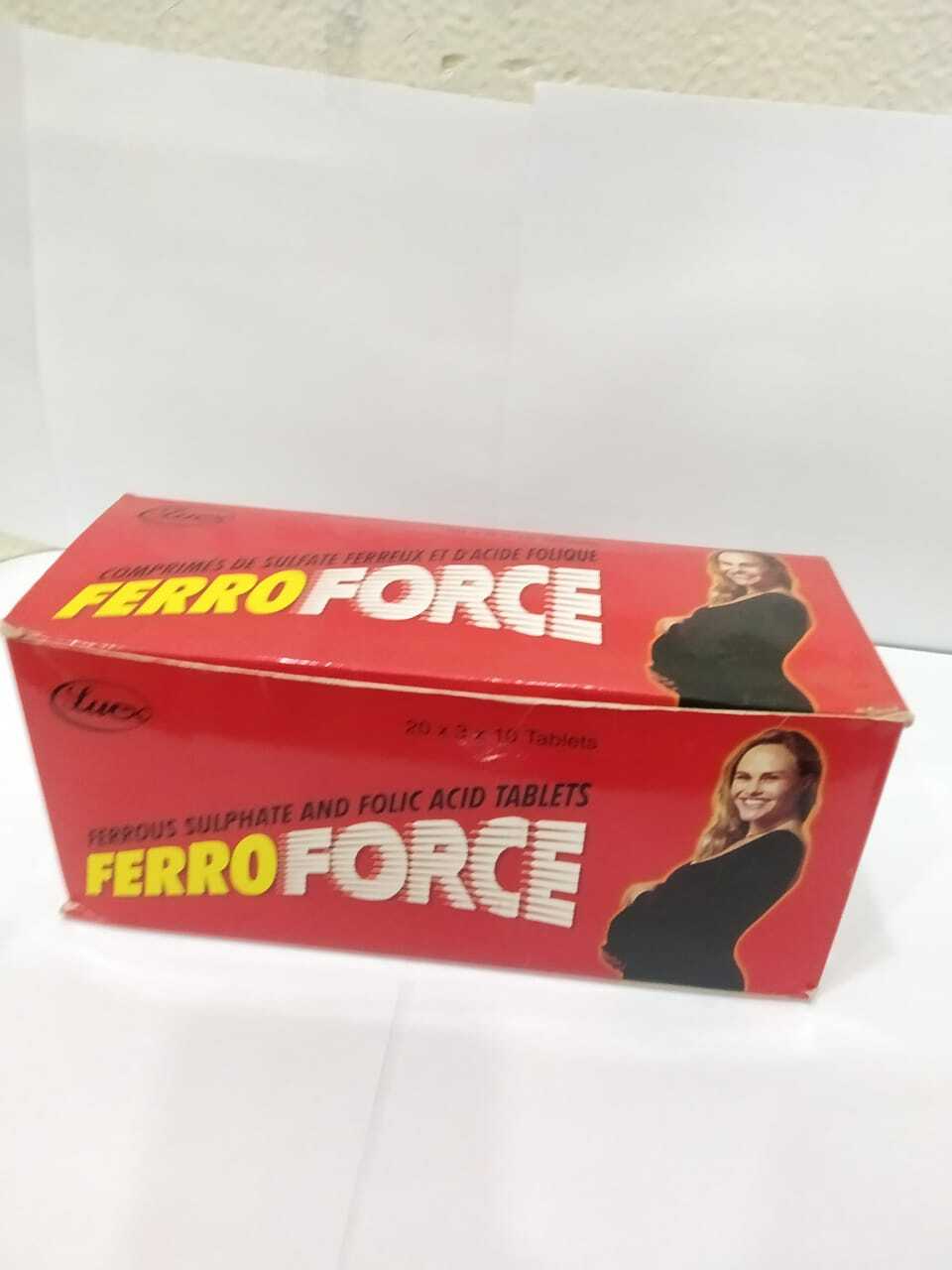 Dried Ferrous Sulfate 335mg + Elemental Iron 100mg + Folic Acid 0.5mg