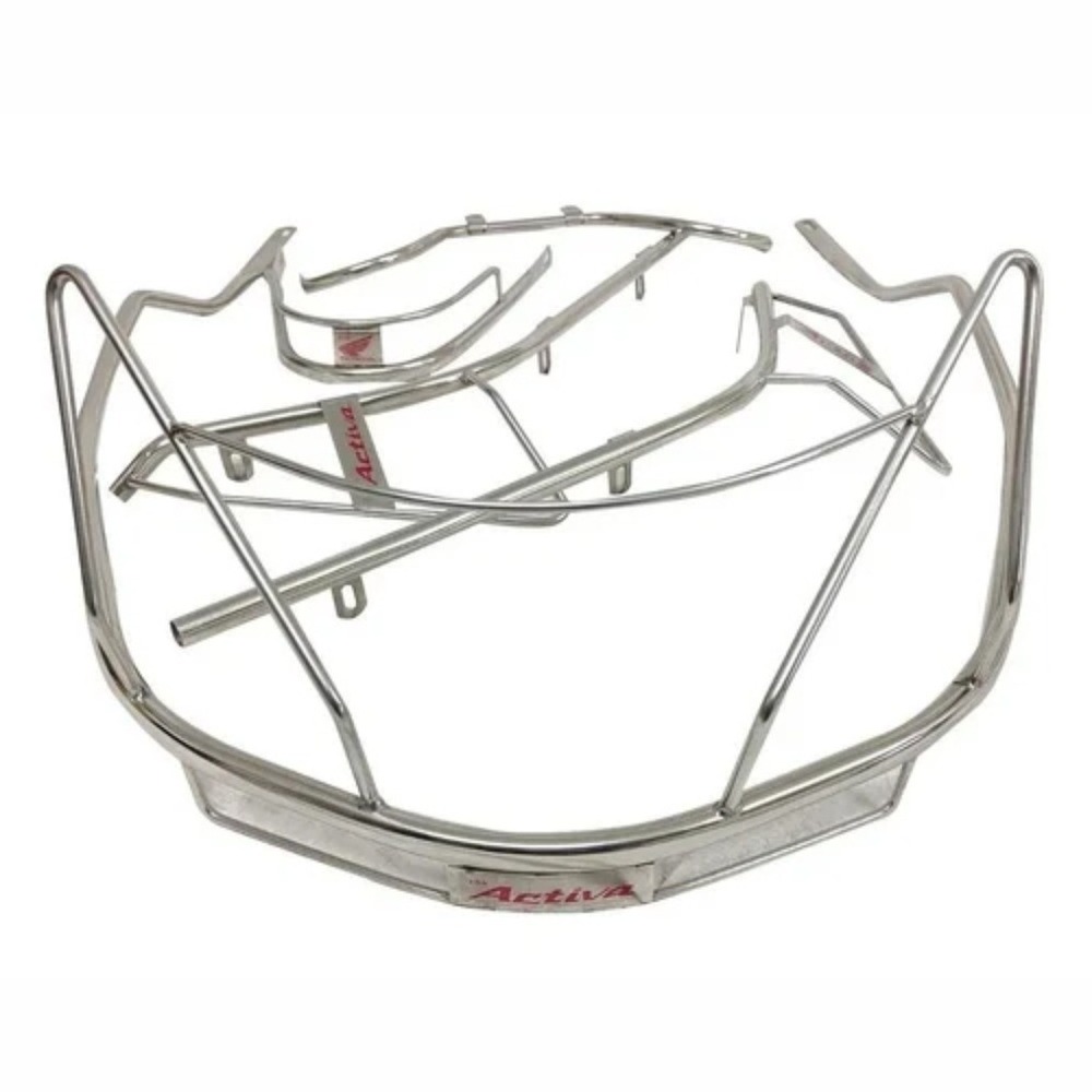 SS Activa 6G Round Guard - Stainless Steel, Durable Protection for Two-Wheeler Safety