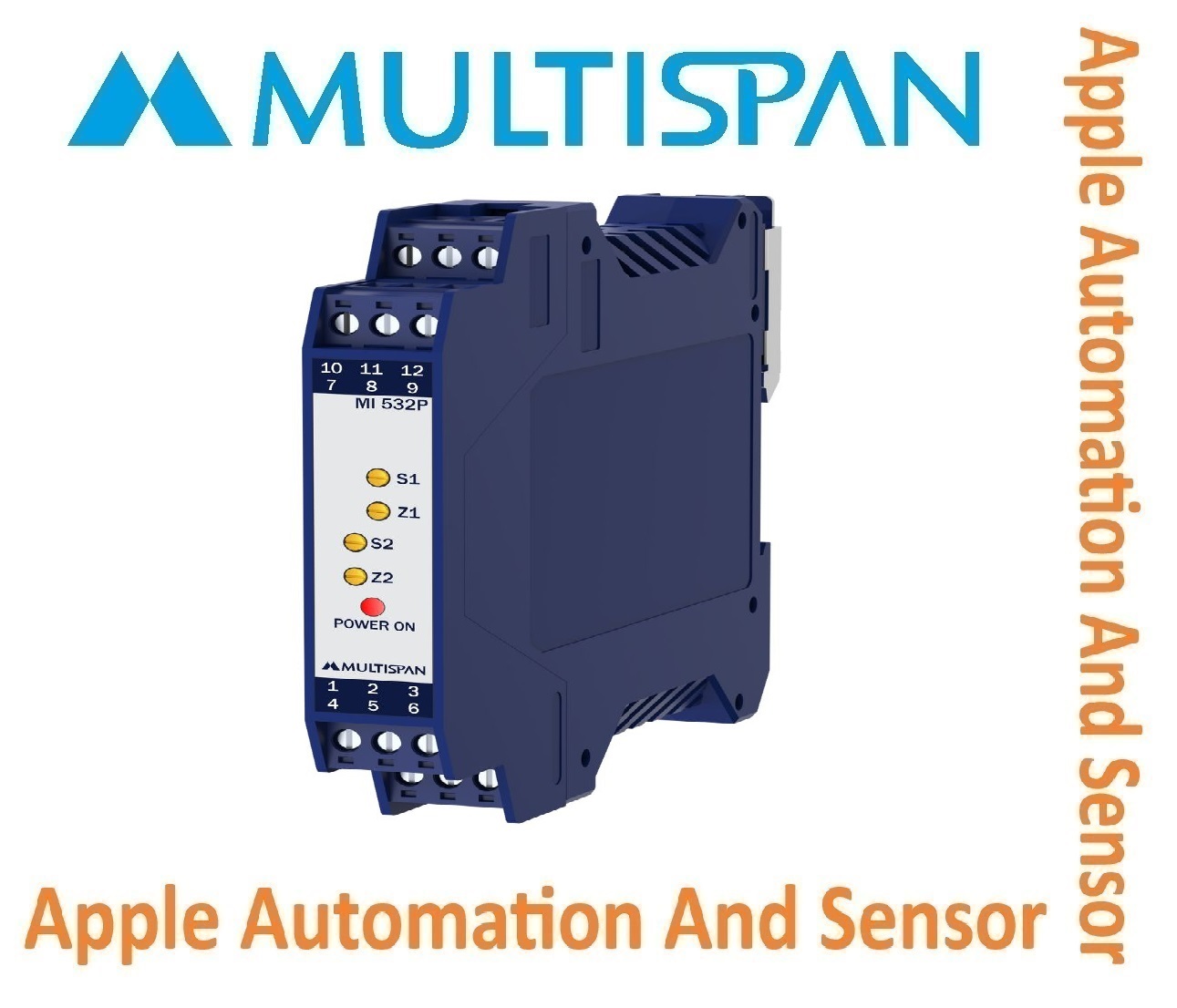 Mi-532 Multispan Signal Isolator - Double Display Universal Input Pid Controller, Dual Relay Output, 4+4 Digit Precision, 1 Year Warranty