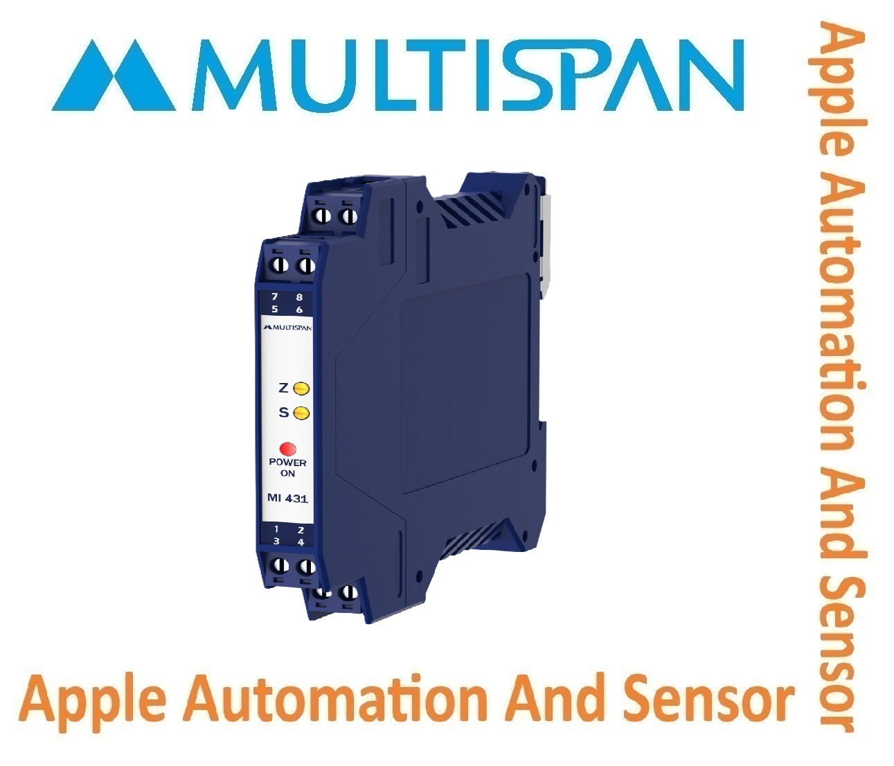 Mi-532 Multispan Signal Isolator - Double Display Universal Input Pid Controller, Dual Relay Output, 4+4 Digit Precision, 1 Year Warranty