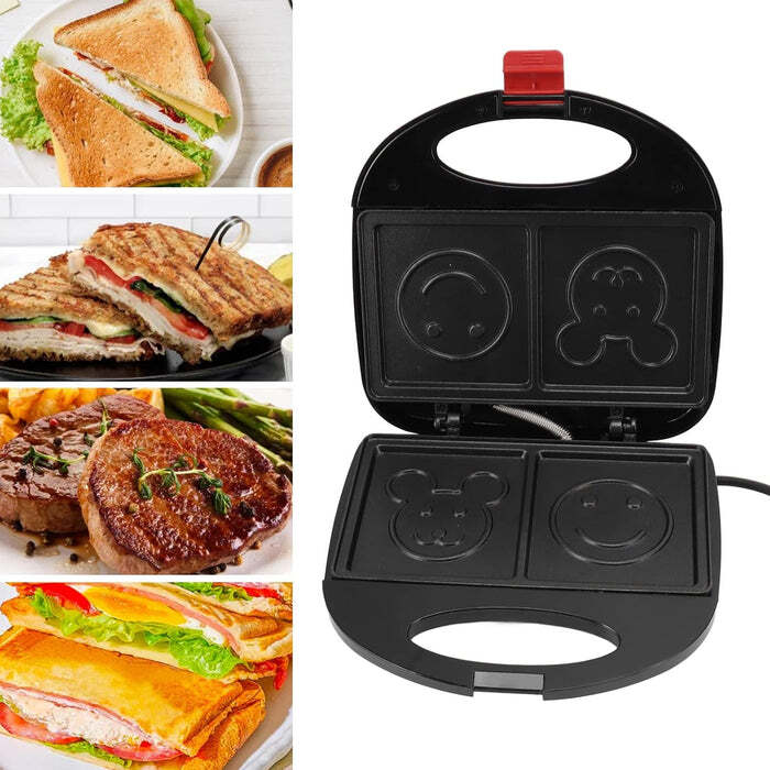Double Sided Heating 750W Electric Sandwich MakerS